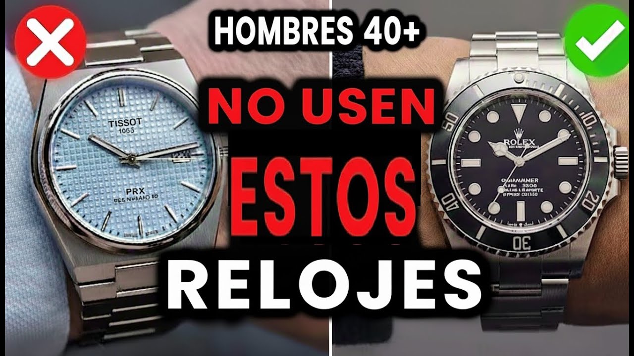 &iquest;Tienes m&aacute;s de 40 y buscas el RELOJ PERFECTO? Esta es tu gu&iacute;a | Moda masculina 40+