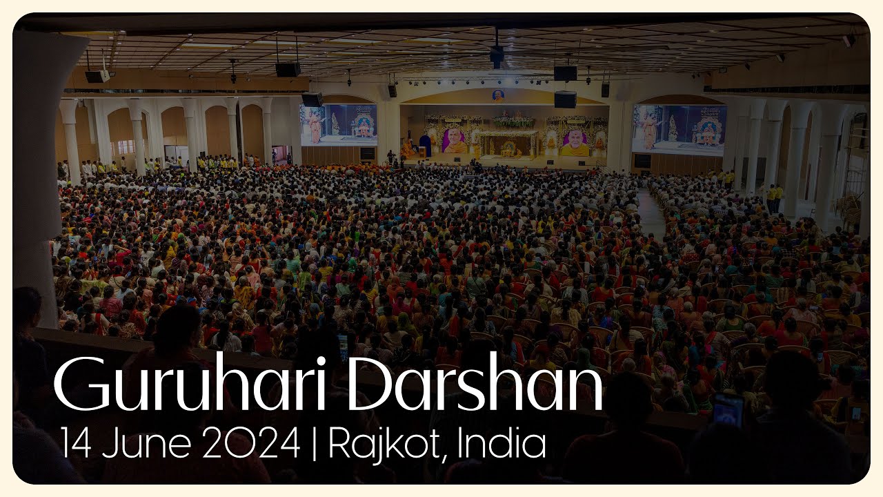 Guruhari Darshan, 14 Jun 2024, Rajkot, India