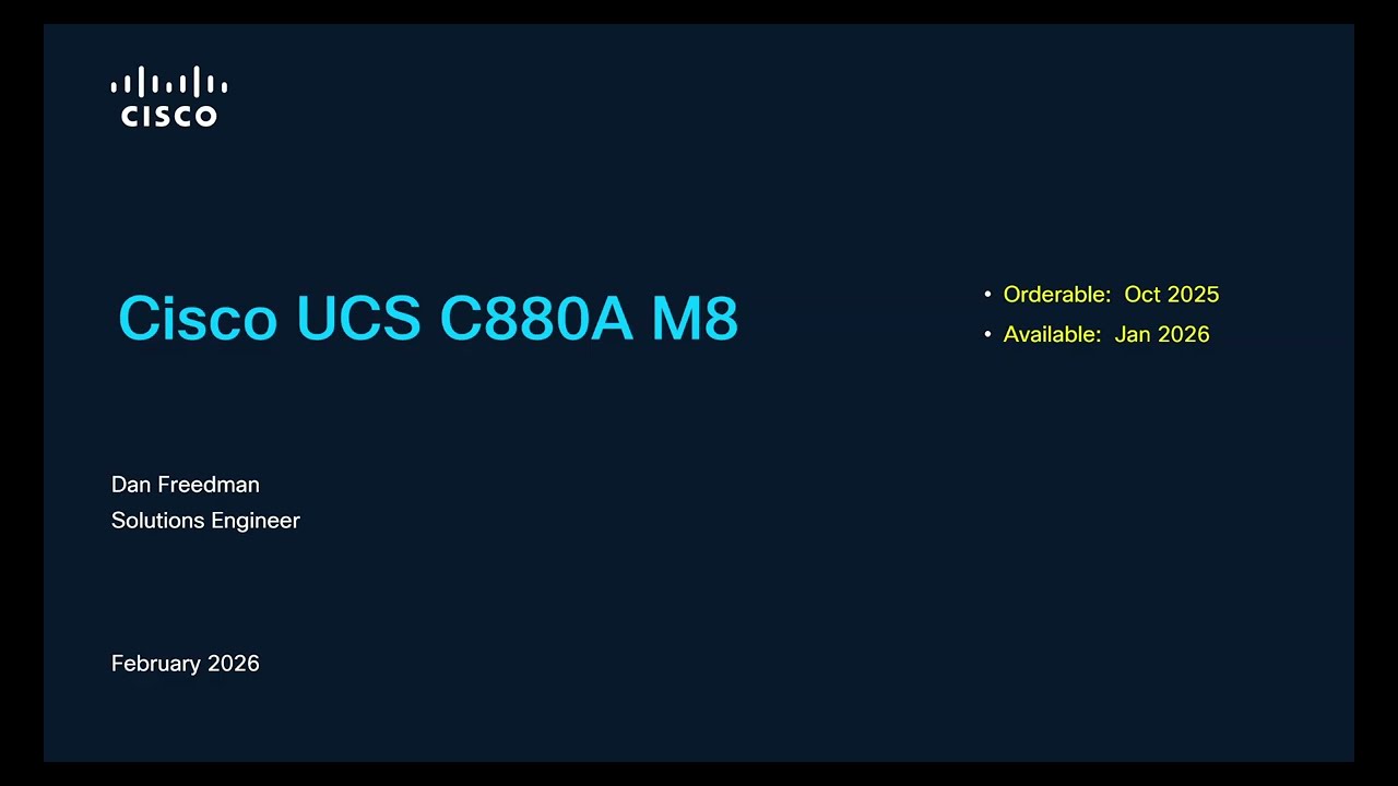 Cisco UCS C880A M8