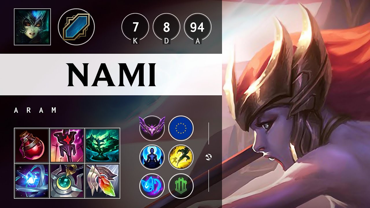 Nami ARAM: Healing Master - EUW Master Patch 14.23