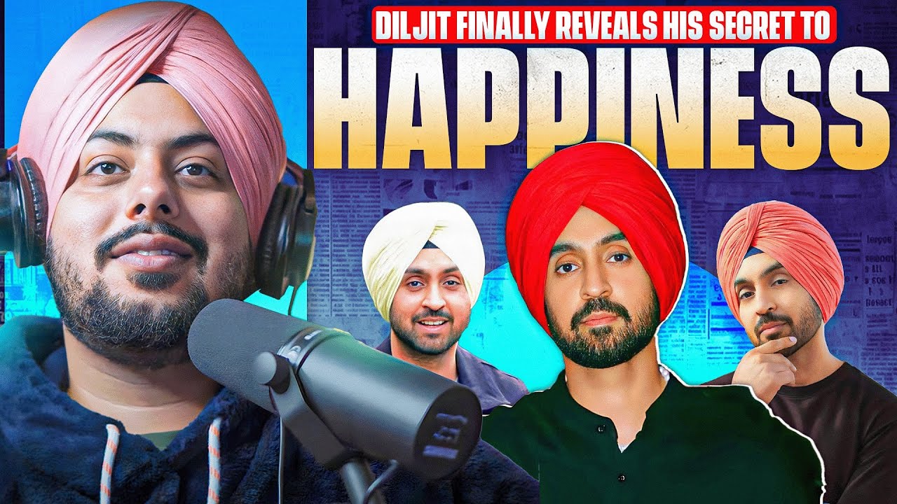 Reaction on Diljit Dosanjh Finally Reveals His Secret to Happiness | Sutej Pannu ‪@diljitdosanjh‬