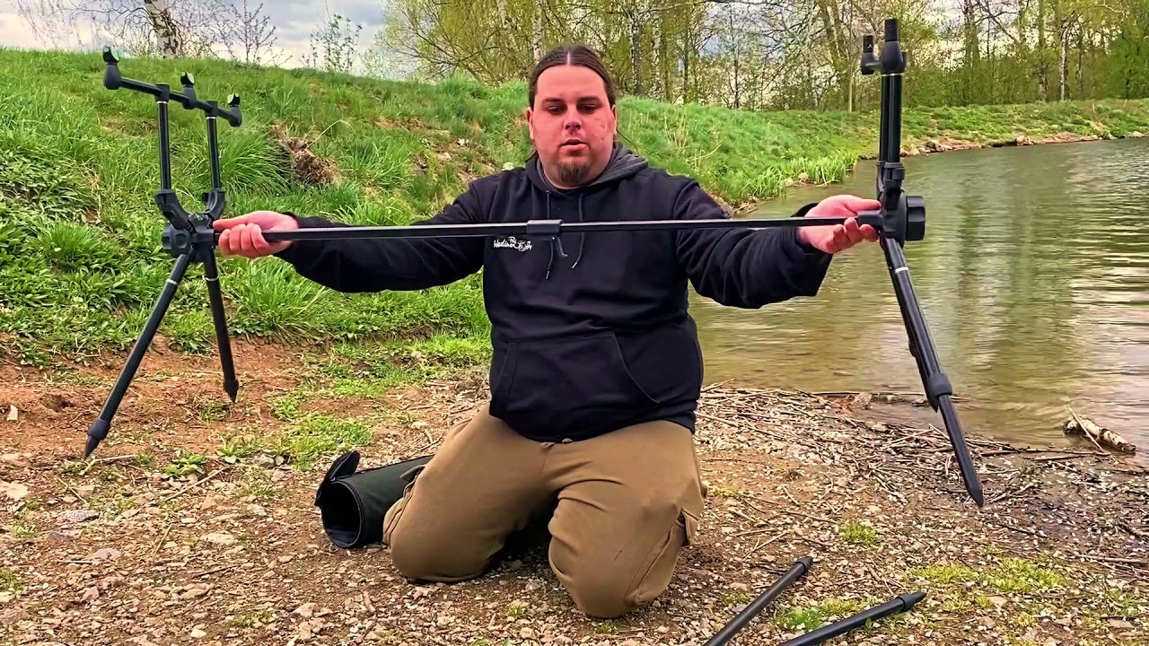 Anaconda stojan Bent Hopper Pod produktové video