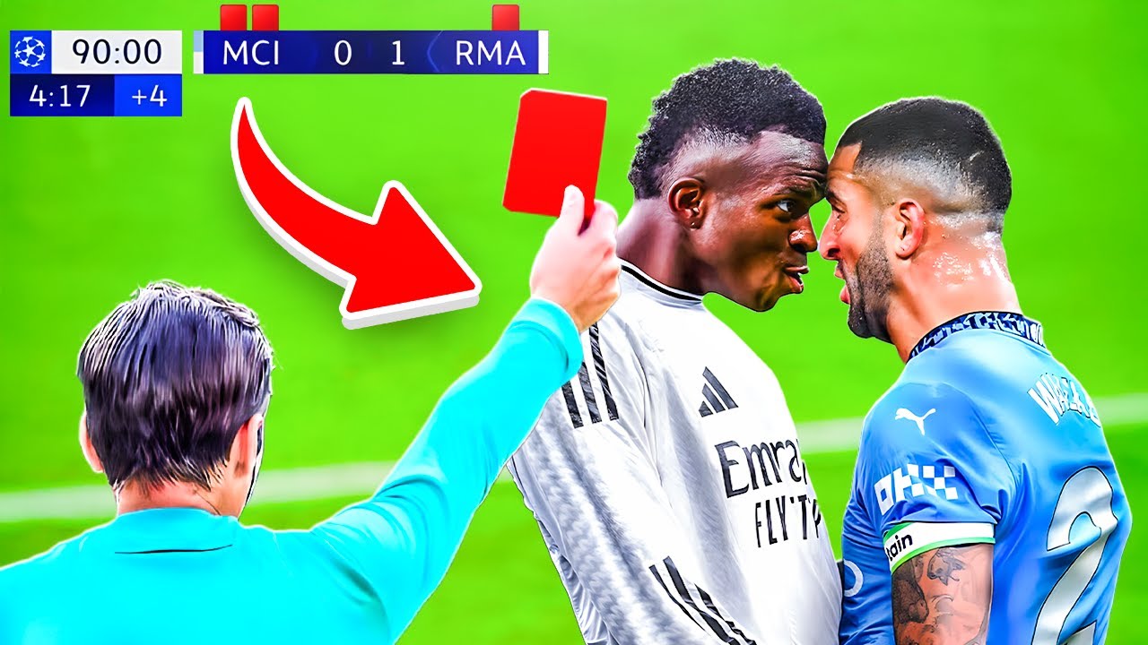 😱 Tarjetas Rojas M&aacute;s LOCAS en el F&uacute;tbol