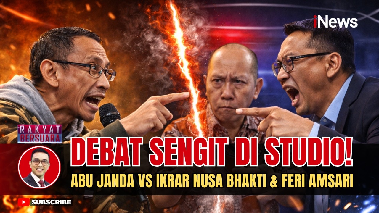 ADU ARGUMEN! Abu Janda Vs Ikrar Nusa Bhakti & Feri Amsari Bahas Peran AS untuk Indonesia