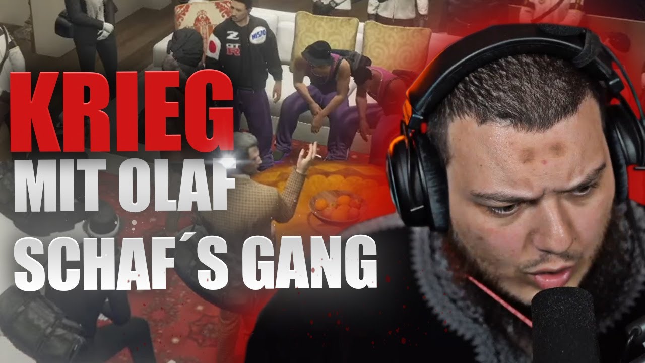 KRIEG MIT OLAF SCHAF´S  GANG ?! | GTA V RP