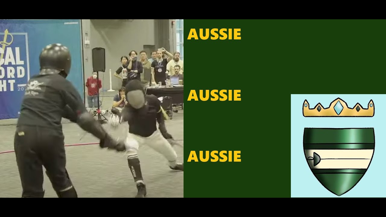How an AUSSIE LEGEND beat the NUMBER ONE Rapier And Dagger Fencer - A Match Analysis