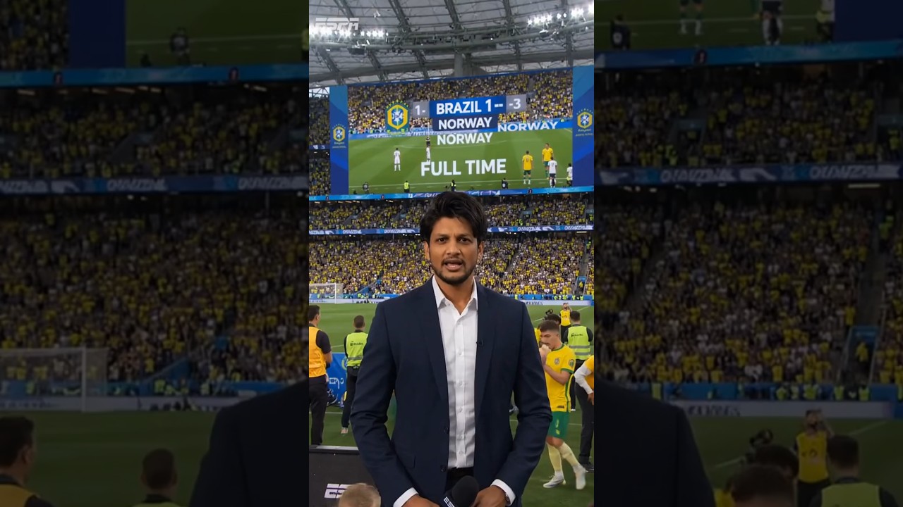 Brazil Eliminated! 😱 | Brazil vs Norway Highlights | FIFA World Cup 2026 Football News  #football