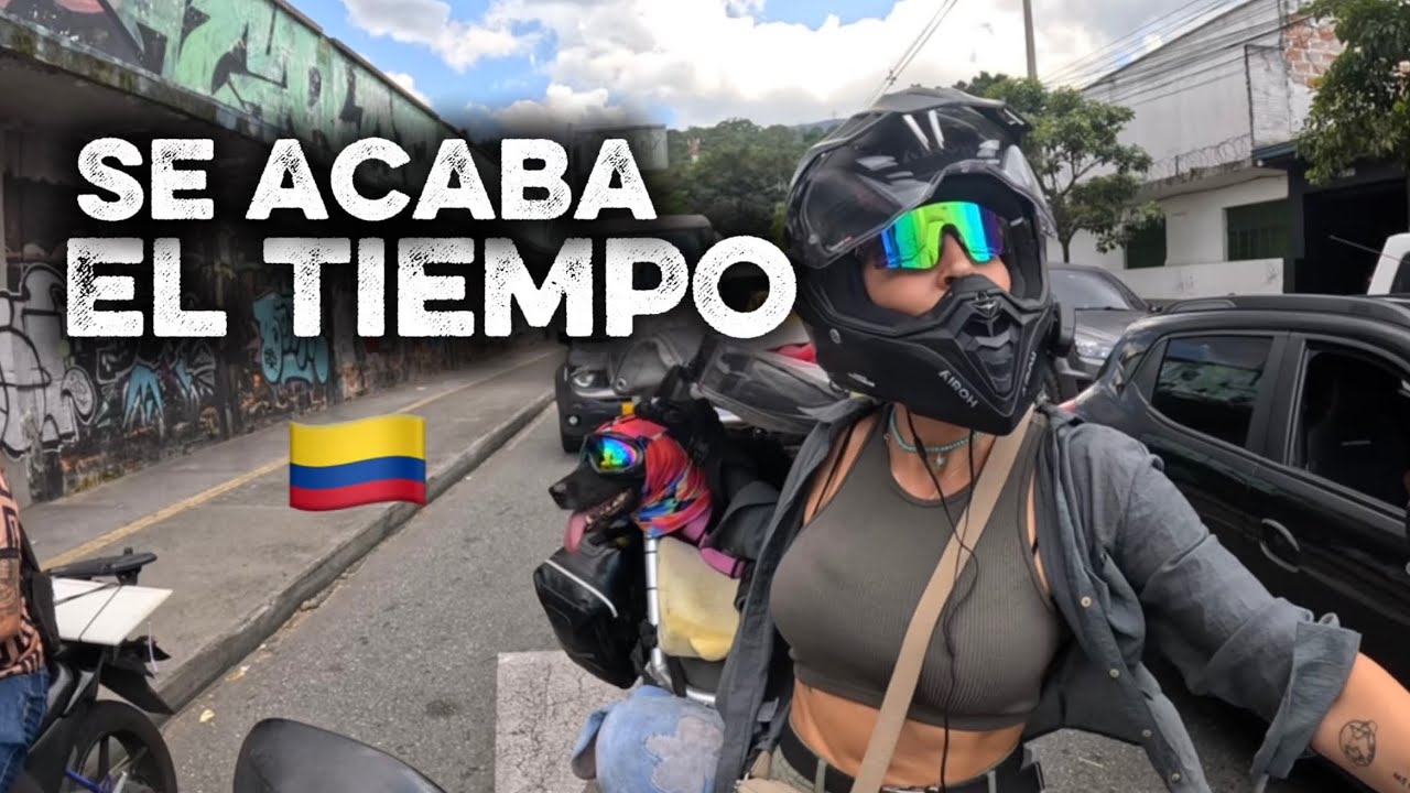 TENEMOS que SALIR de COLOMBIA en TIEMPO LÍMITE o PERDEMOS la MOTO