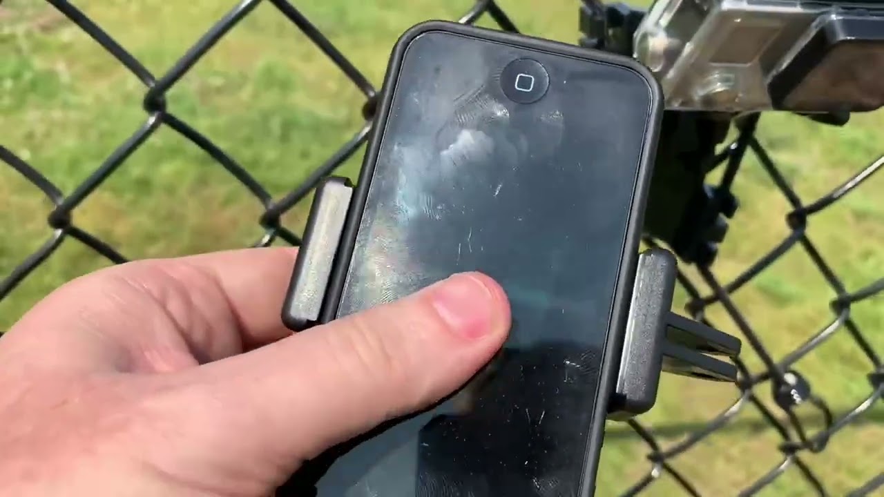 SOUCOR Net Fence Mount Camera Backstop Review, This is the must have action cam or phone accessory f