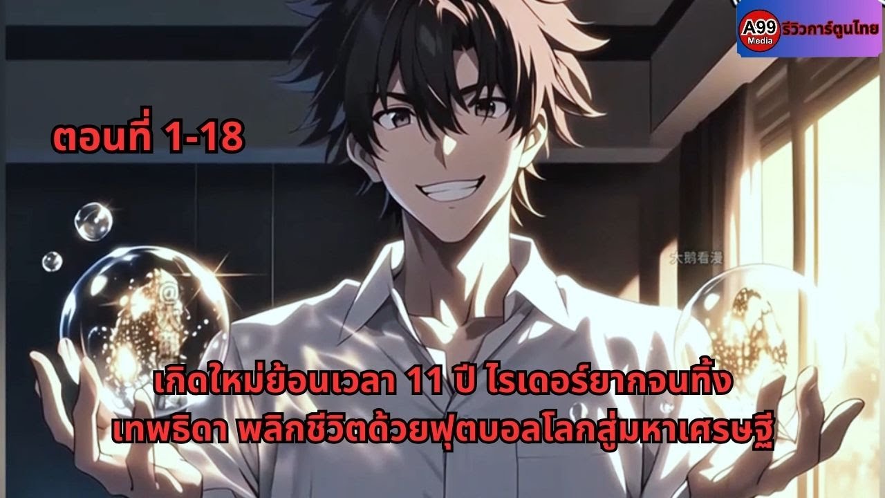 ตอนที่ 1-18 | เกิดใหม่ย้อนเวลา 11 ปี ไรเดอร์ยากจนทิ้งเทพธิดา พลิกชีวิตด้วยฟุตบอลโลกสู่มหาเศรษฐี