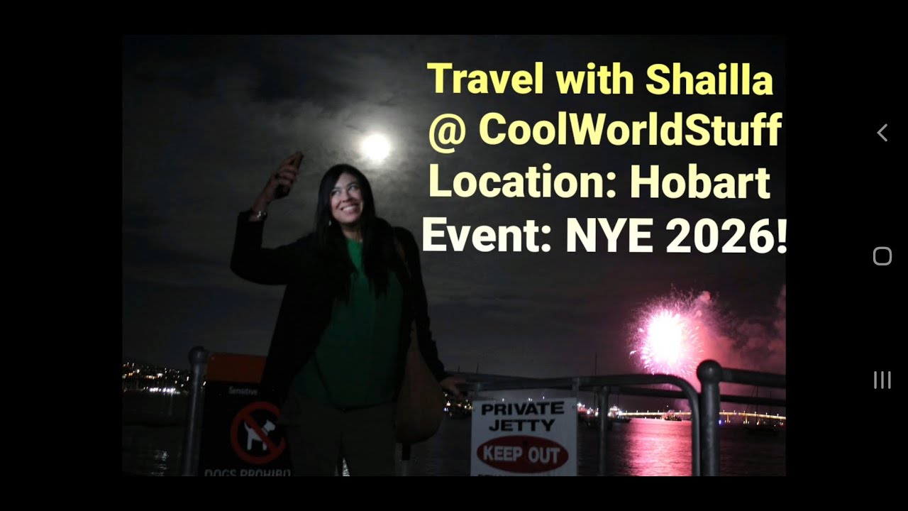 Happy New Year Dear World! Come & join me at this beautiful Hobart NYE tour! Kangaroos included!