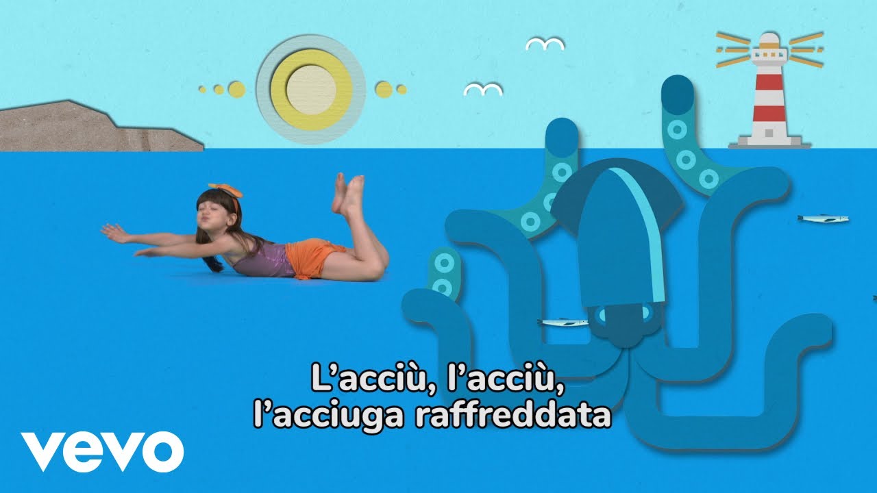 Piccolo Coro dell'Antoniano - L'acciuga raffreddata (official video) - 65° Zecchino d'oro