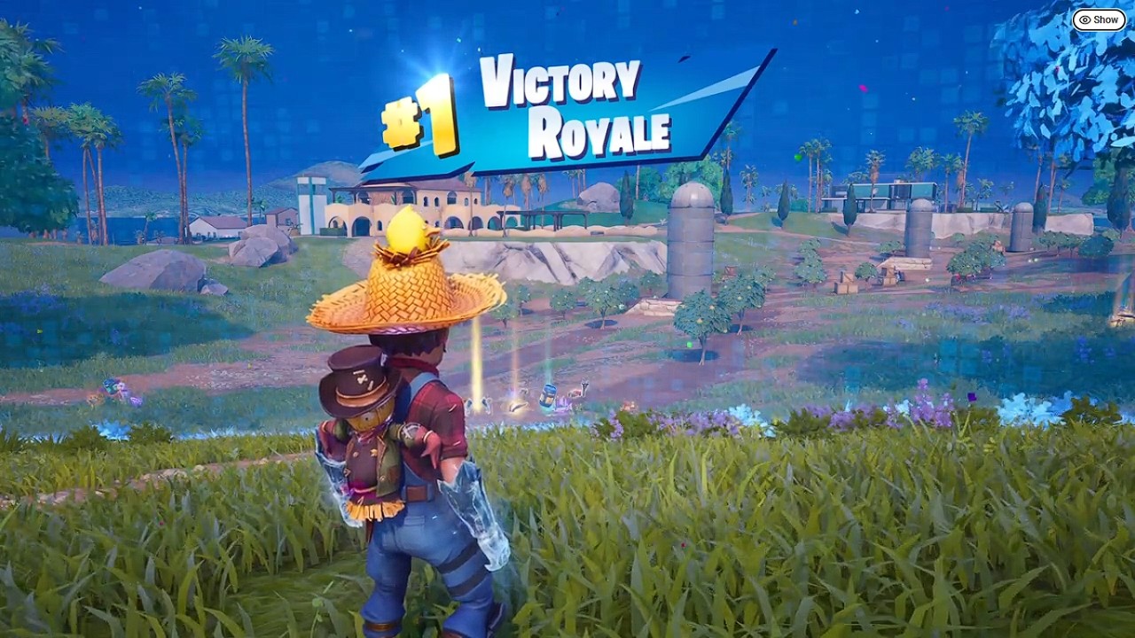 Fortnite Solo Blitz Royale Victory!