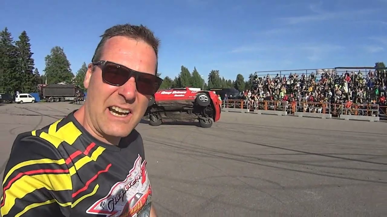 Crazy Drivers Stunt Show:n Comeback 2022( Vlog Luntti Motorsport)