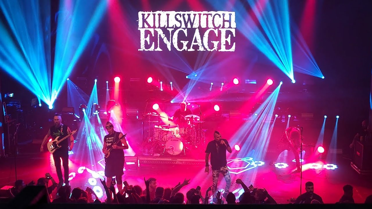 KILLSWITCH ENGAGE live at Vogue Theatre in Vancouver, BC, Canada - Mar 19, 2025 (first 45 min) 4K