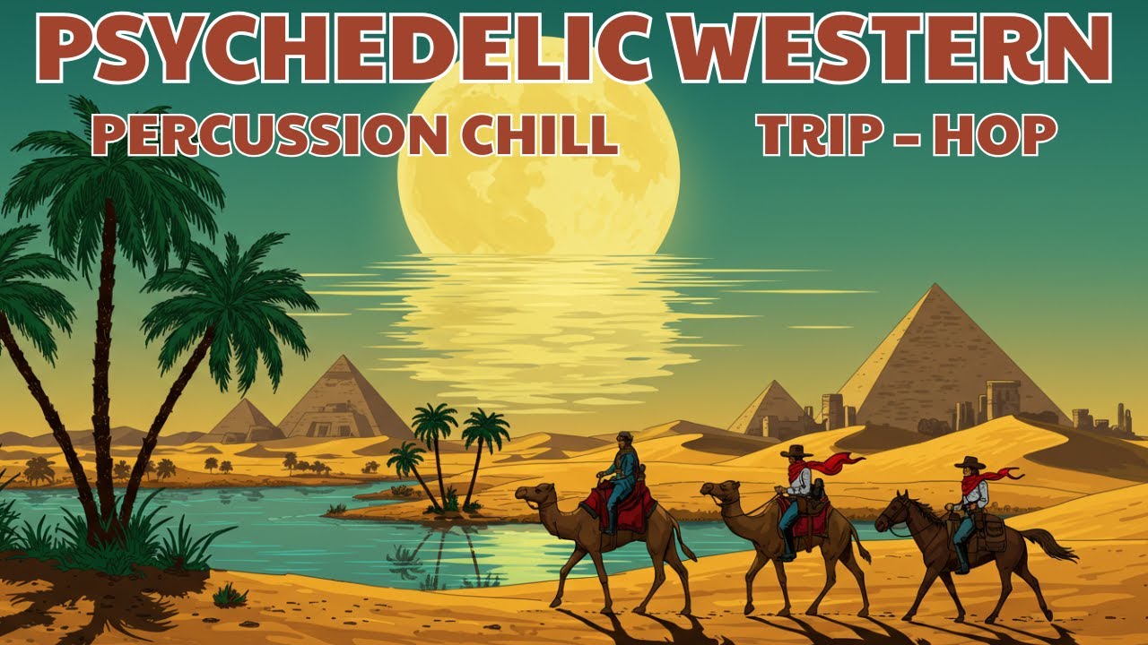 Psychedelic Desert Western Rock | Trip-Hop Grooves for Lonely Desert Road Trips