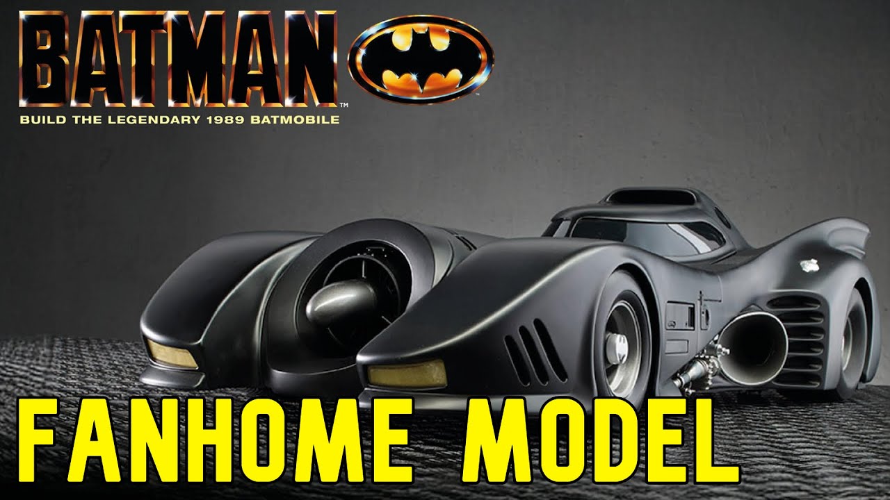 Подписка на Batman 1989 Batmobile Fanhome: сборка модели литой машины