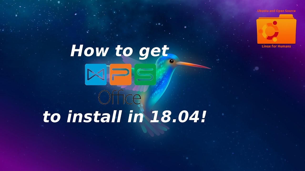 Lubuntu 18.04 Bionic Beaver Getting WPS Office to Install