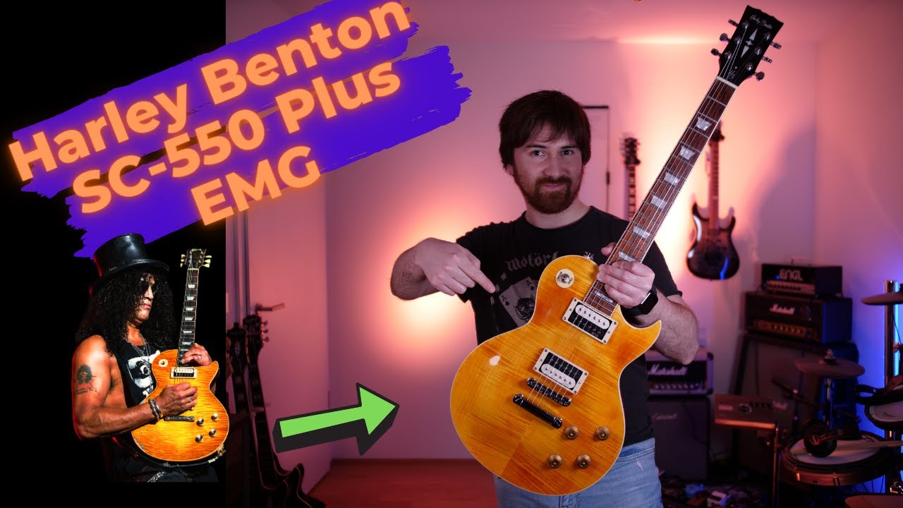 Feel like SLASH for under $500 // Harley Benton SC-550 Plus // Review & Sound