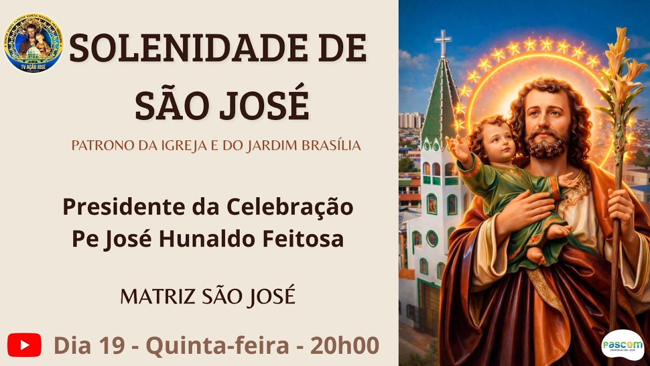 SOLENIDADE DE SÃO JOSÉ - 19/03/2026