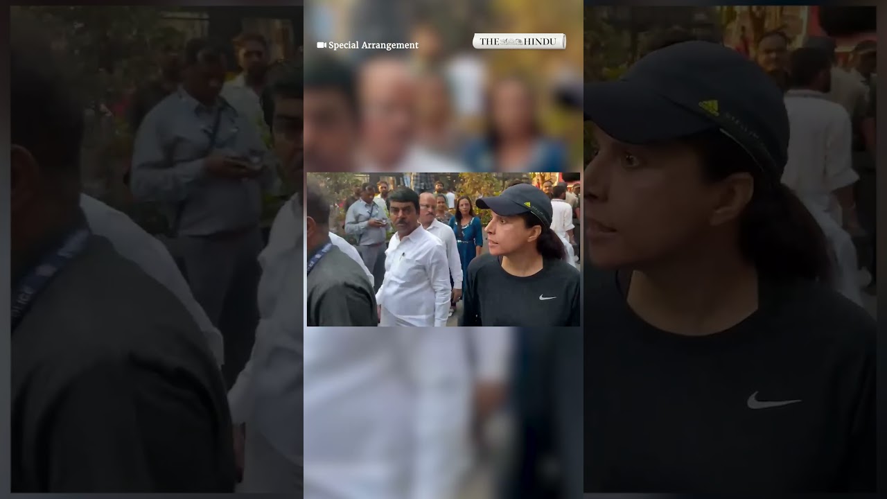 &lsquo;Protest on grounds, not roads&rsquo;: Woman confronts Maharashtra Minister Girish Mahajan