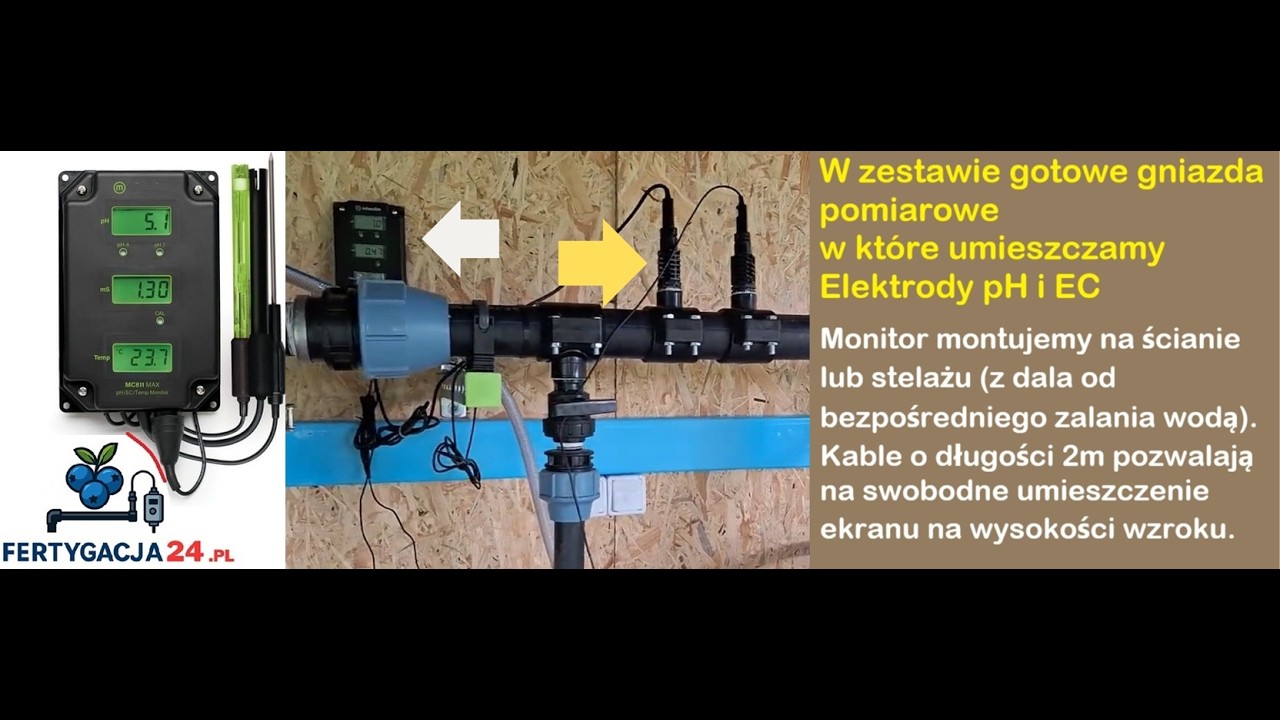 Jaki pH-metr do fertygacji wybrać? Jak precyzyjnie mierzyć pH w fertygacji.