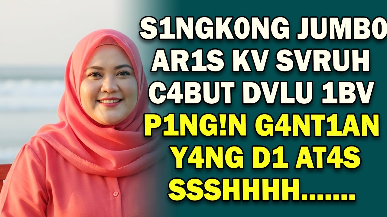 CERITA NYATA - GANTIAN AKU AJA YANG GOYANG DI ATAS !!!