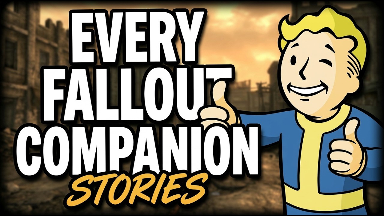 Every Fallout Companion Stories in 3 Hours