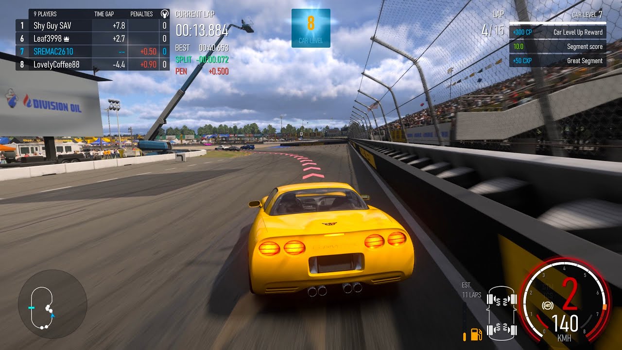 Chevrolet Corvette C5 - Eaglerock Speedway / Club Circuit (Forza Motorsport)