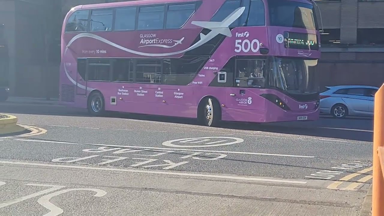 Buses in Glasgow, The Biggest Bus Station Ever!