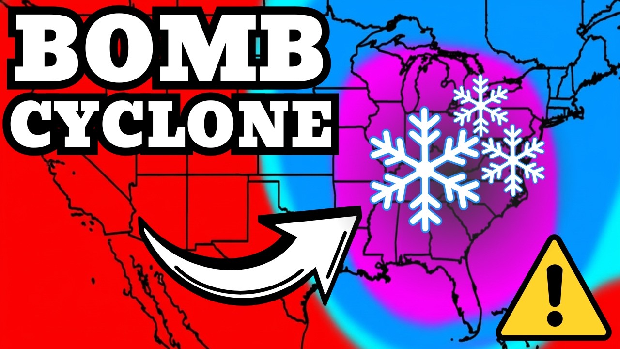 A Bomb Cyclone Is Suddenly Brewing - Next 24 Hours...
