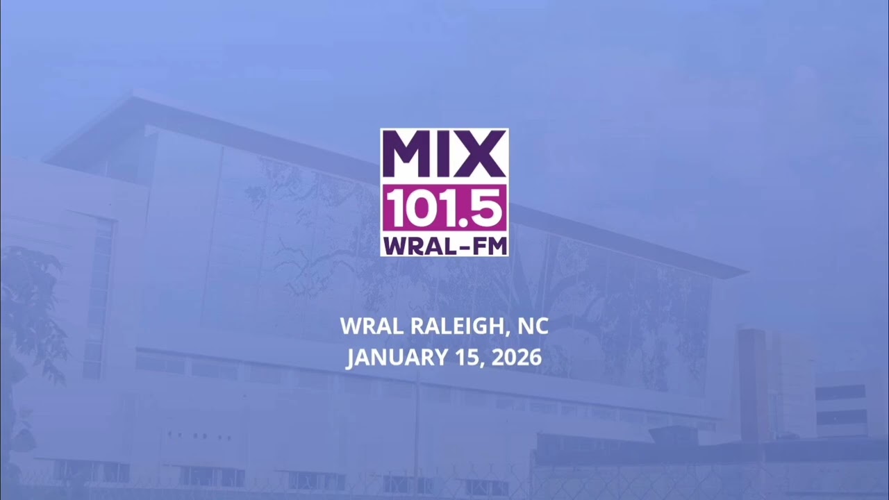 WRAL-FM Raleigh, NC (Mix 101.5) | Hourly Station ID | January 15, 2026