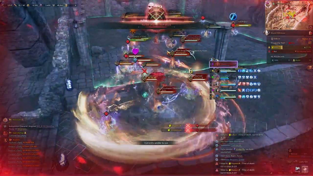 Dagger/Staff - Avengers vs Calibers #2 | 17.02.2026 [Throne and Liberty]