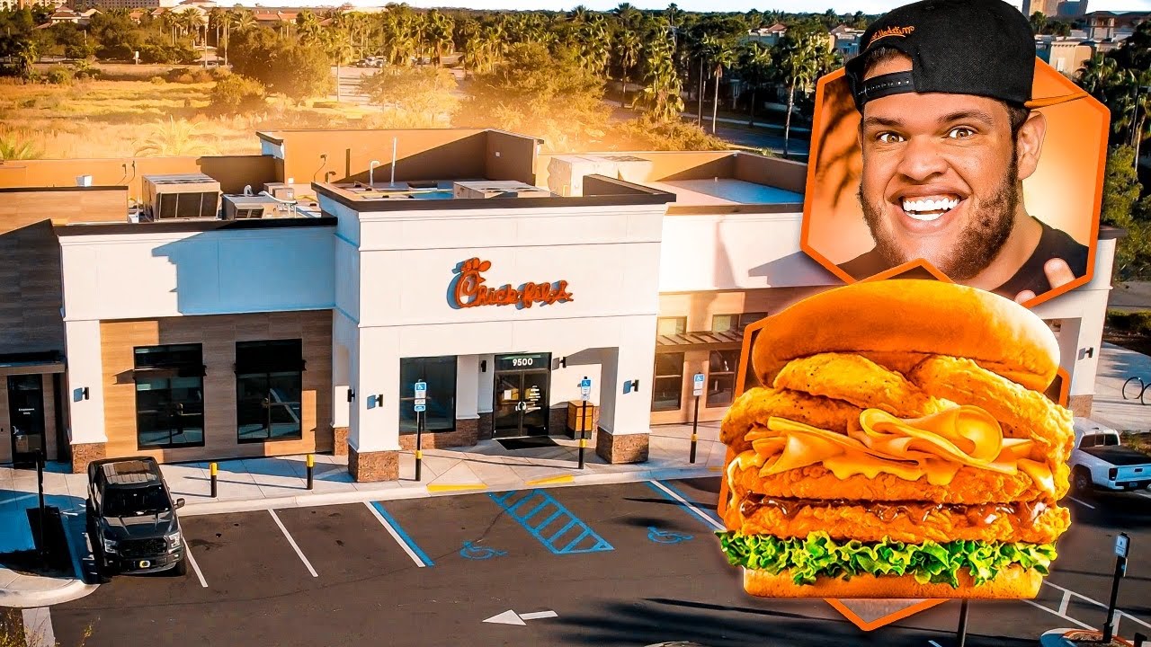 🐔 Chick-fil-A FAST FOOD mais famoso de FRANGO dos EUA  ‹ EduKof ›