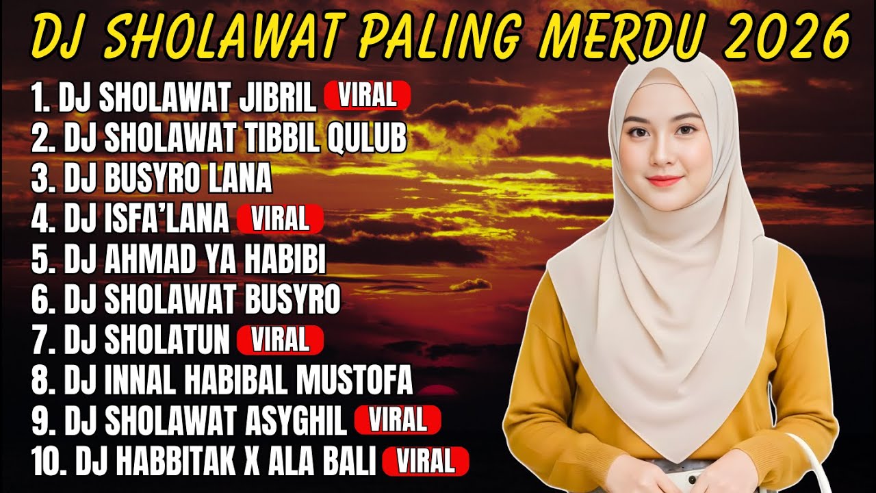 DJ Sholawat Pembuka Pintu Hajat | Full Album Doa & Sholawat Penentram Hati