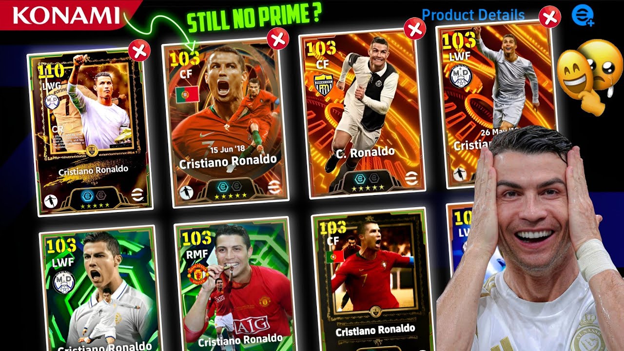 Почему Konami игнорирует Роналду? Правда в eFootball 2026 Mobile