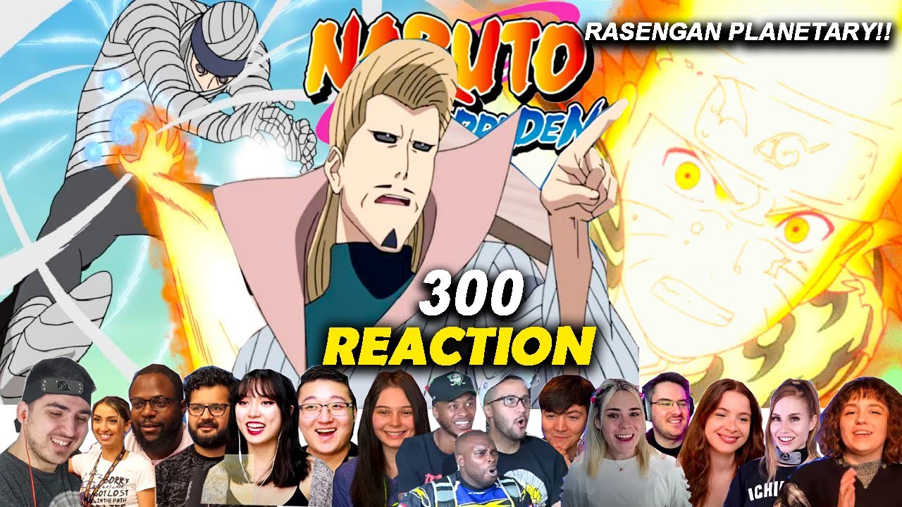 Rasengan Planetary! The Mizukage,the Giant Clam - Shippuden 300 Reaction Mashup ナルト 疾風伝 海外の反応