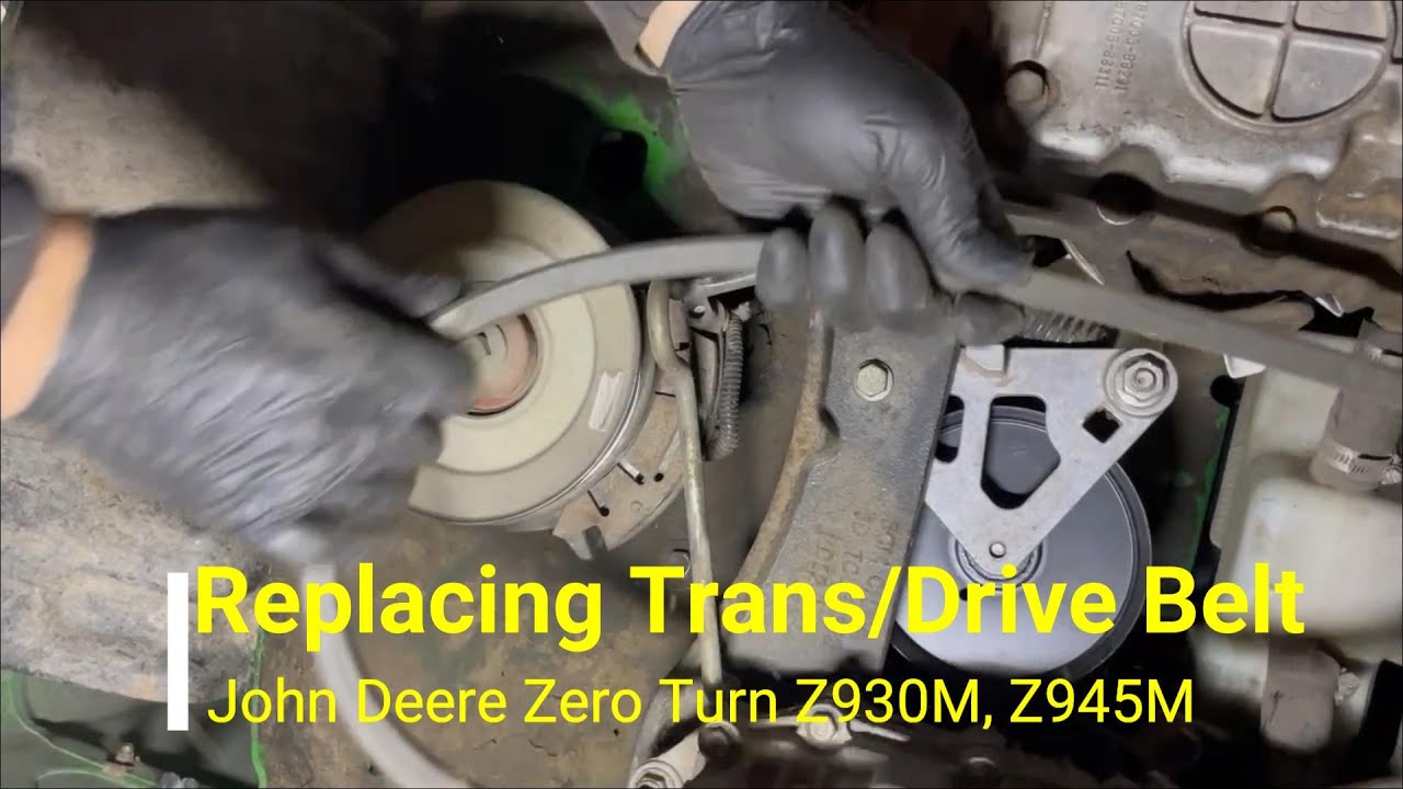John Deere Zero Turn Drive Transmission Belt Replacement Z920, Z925, Z930, Z945
