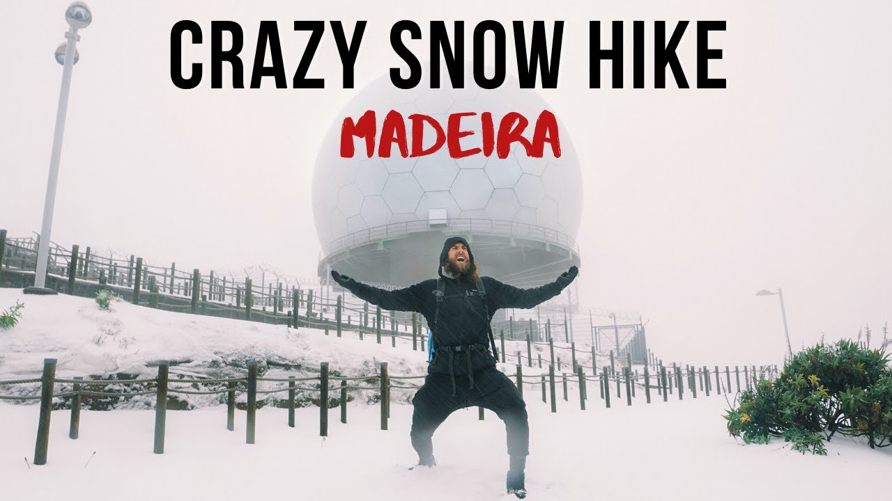 SNOW ON MADEIRA! HIKING TO PICO DO ARIEIRO IN A SNOWSTORM