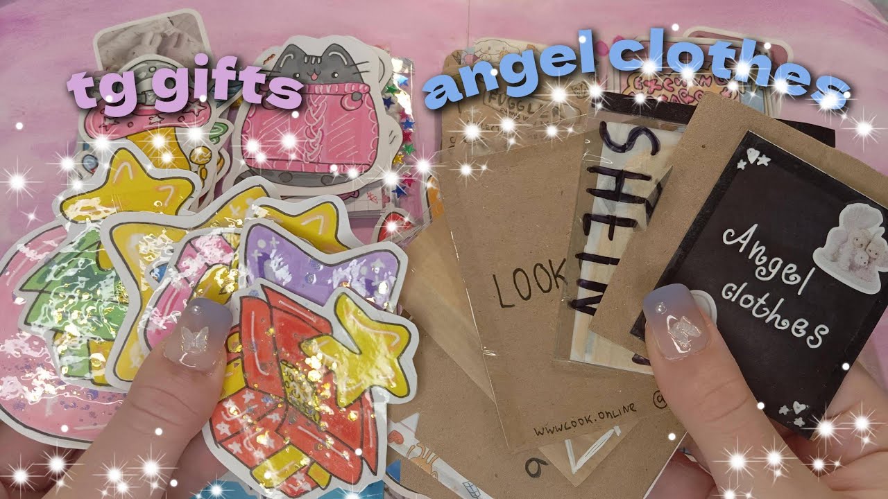 🍬бумажные сюрпризы🪽|angel clothes👕|tg gifts💌|распаковка бс🩷