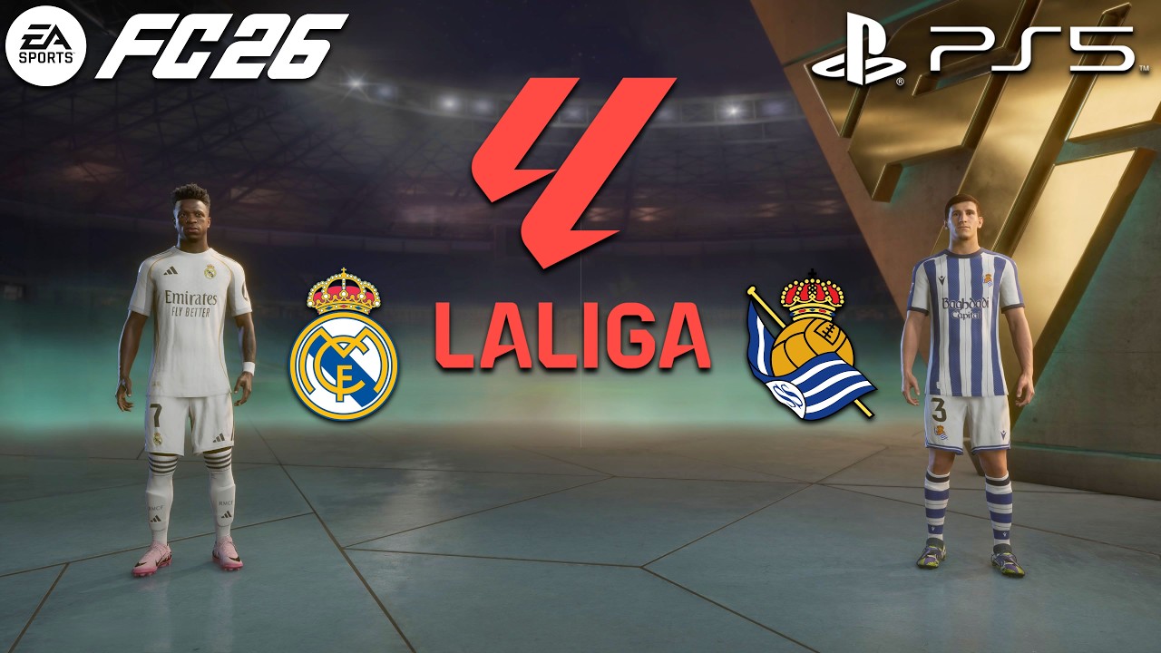 EA SPORTS FC 26 MATCHDAY | Real Madrid vs Real Sociedad | Gameplay PS5™