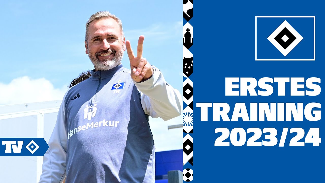 ERSTES TRAINING 2023/24 | Interviews mit Jonas Boldt, Tim Walter und Daniel Heuer Fernandes