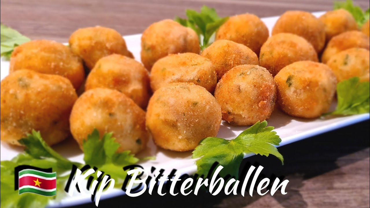 🇸🇷 Kipbitterballen maken|chicken bitter balls recipe|