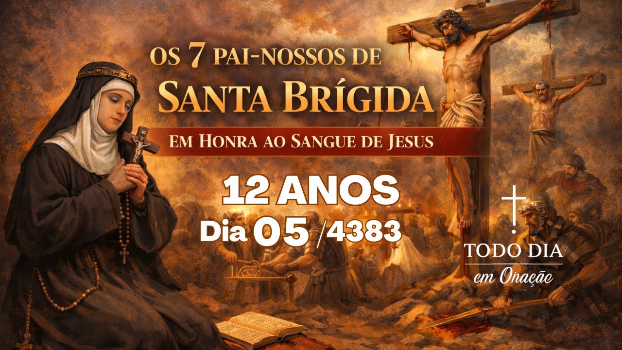 Dia 05/4383 I Os 7 Pai-Nossos de Santa Brígida | Oração do Dia
