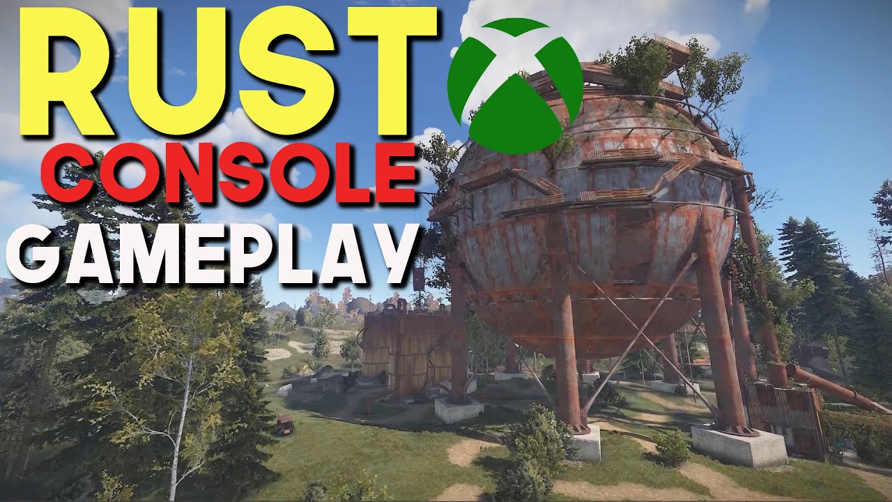 RUST Console Beta 🏹  Gameplay Footage 🎮 Xbox One X