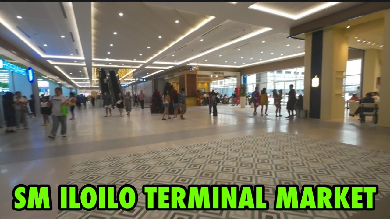 Sm Iloilo Terminal Market binuksan narin ito na! #iloilocity
