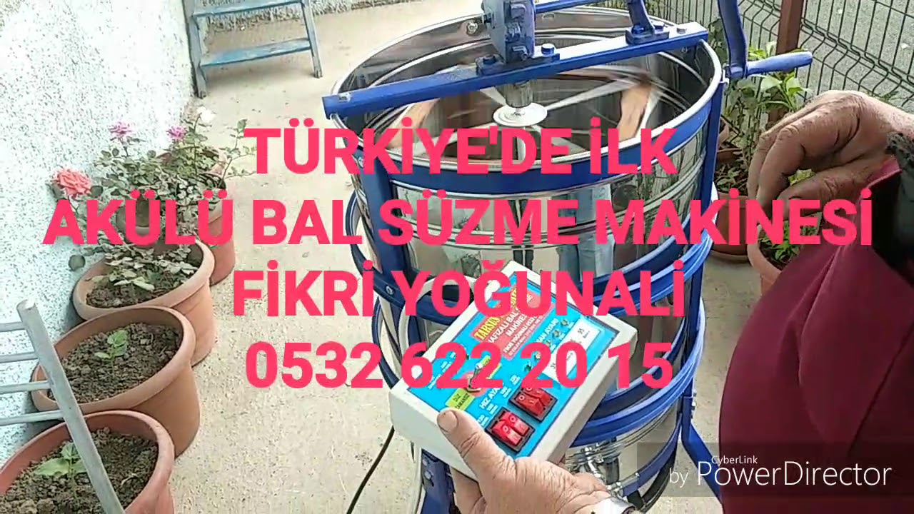 Bal Süzme Makinesi