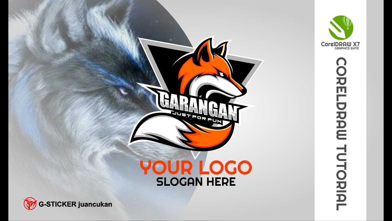 CORELDRAW TUTORIALS | HOW TO DRAW ESPORTS LOGO VECTOR
