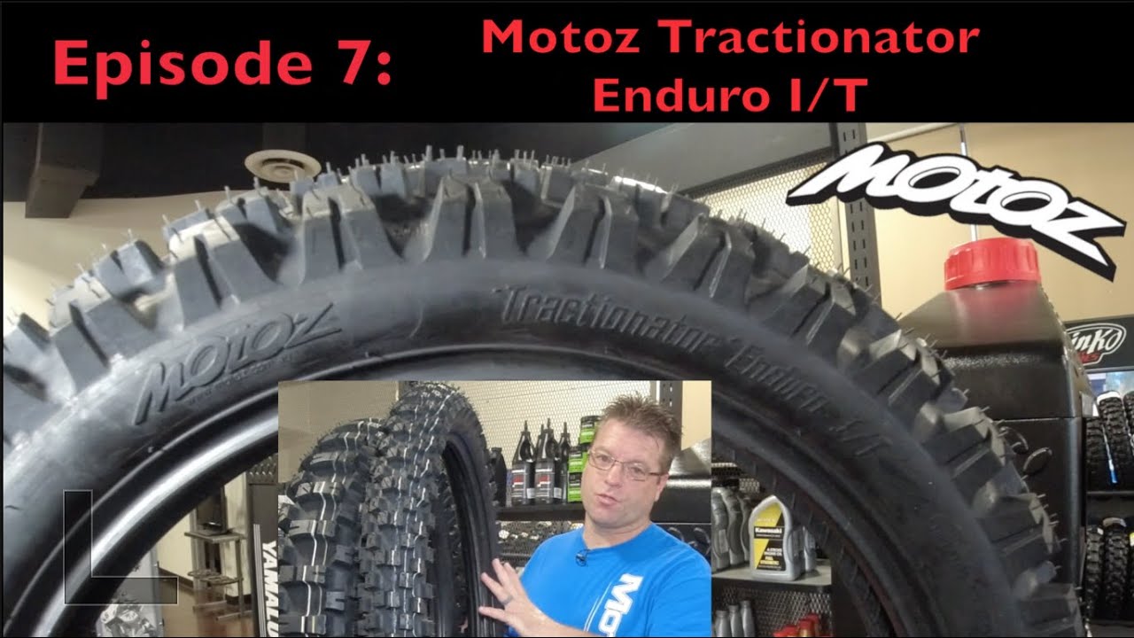 Motoz Tractionator Enduro I/T Tire Review | Ep7 Motoz Monday | Best Enduro or Dual Sport Tire