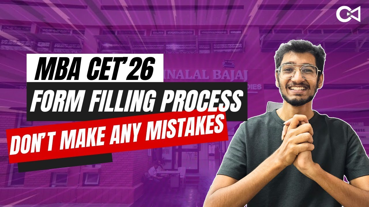 How to Fill MBA CET Form without any mistakes | Crack Every Test |